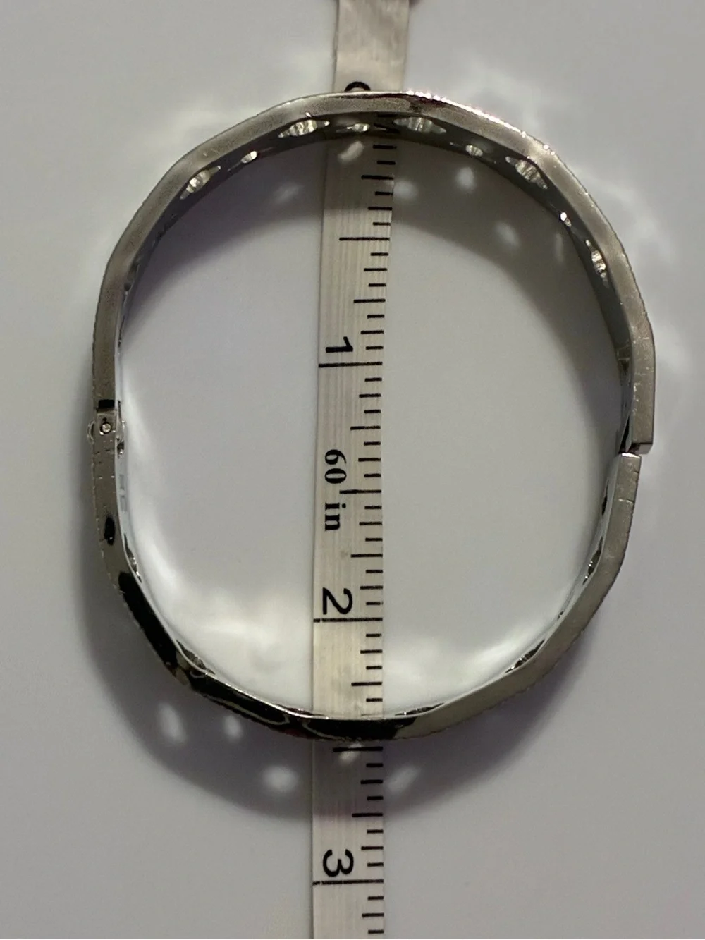 Vintage Silver Cutout Bracelet
